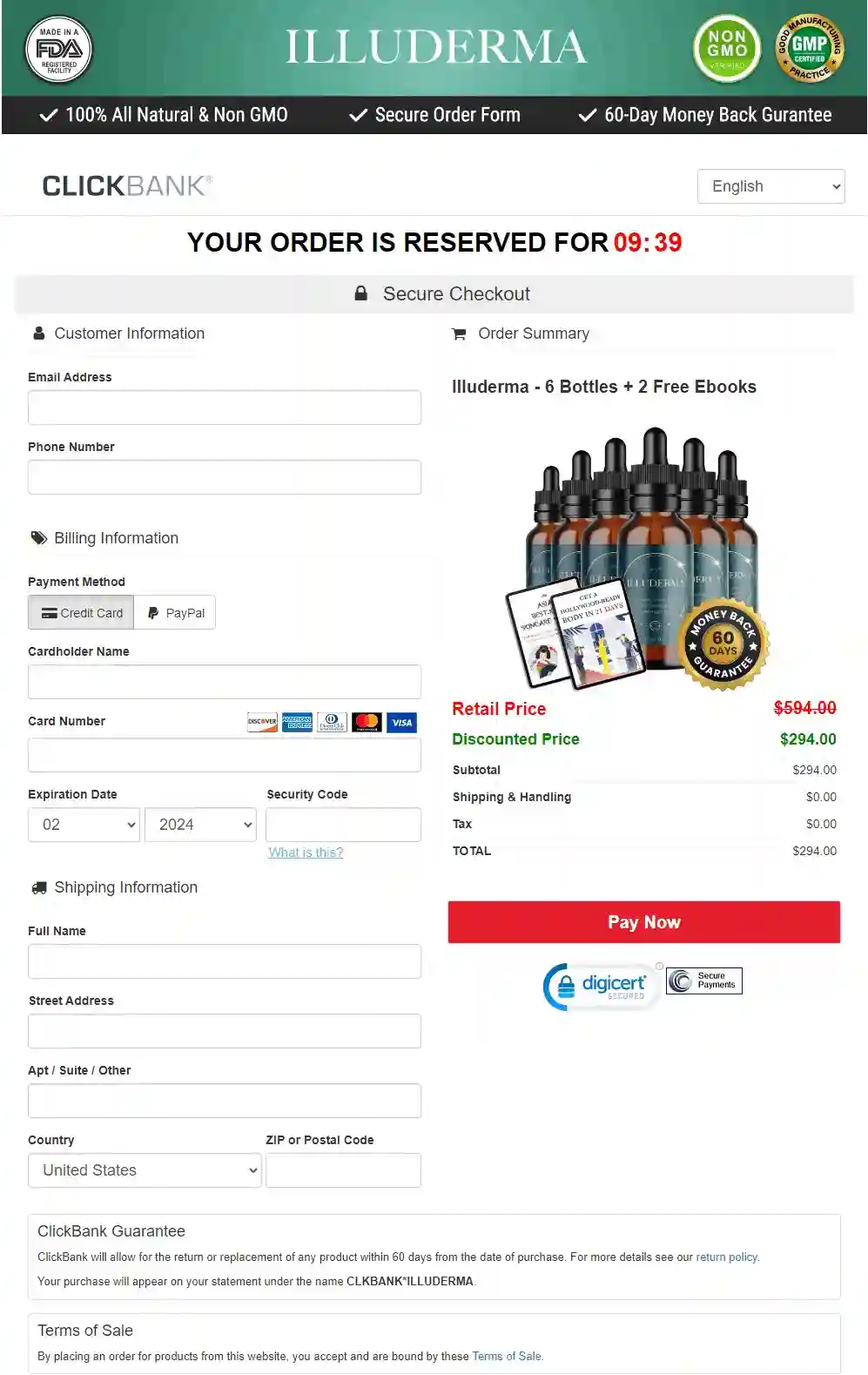 illuderma buy page